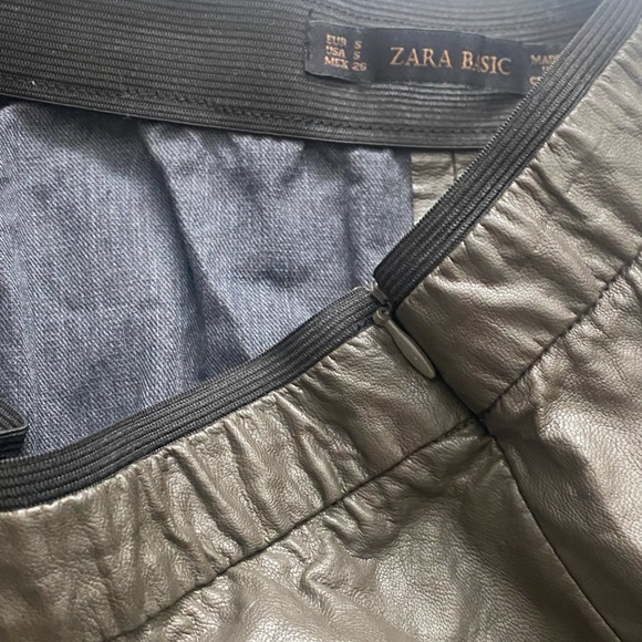 Zara Color Block Skirt - Picture 4 of 8